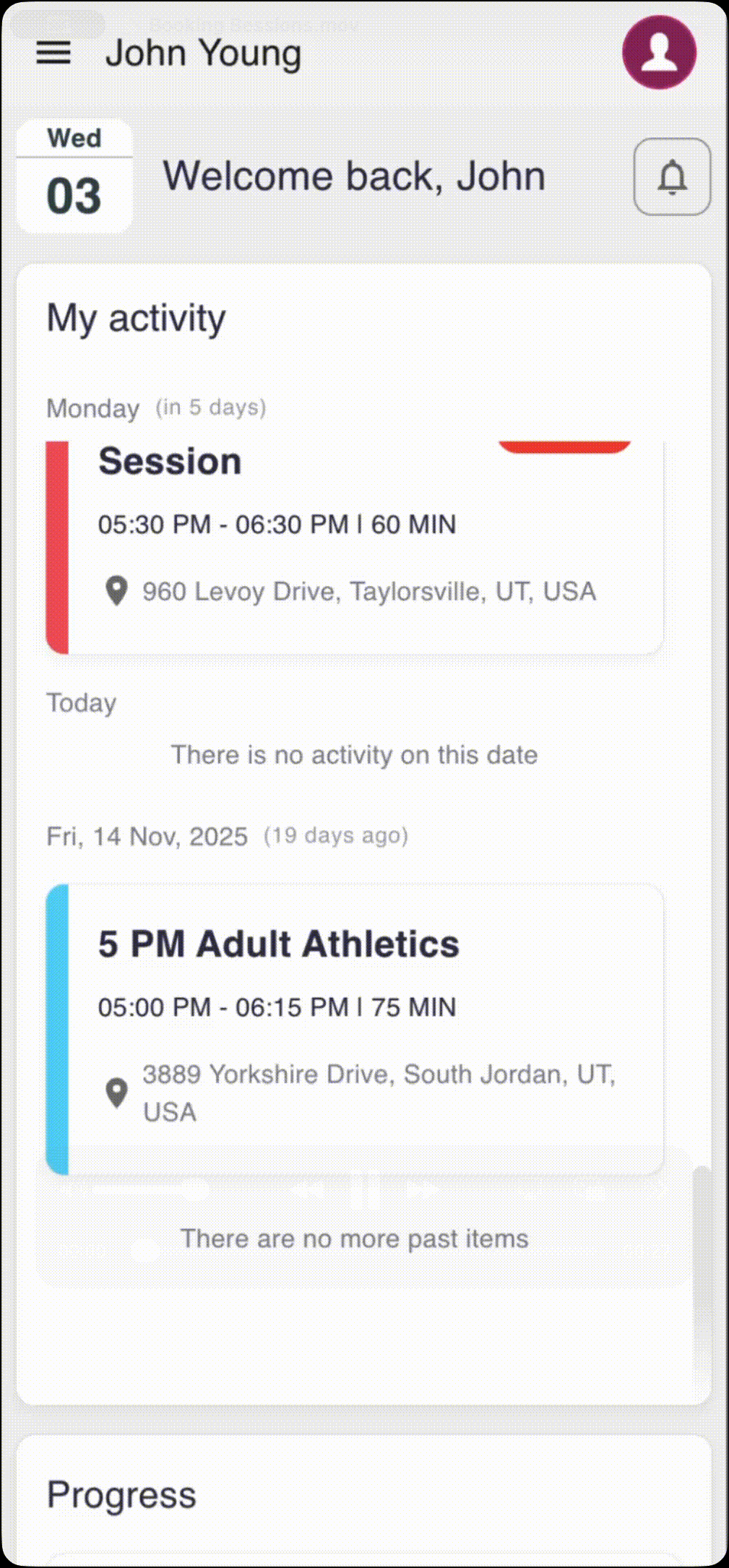 How to book a session tutorial